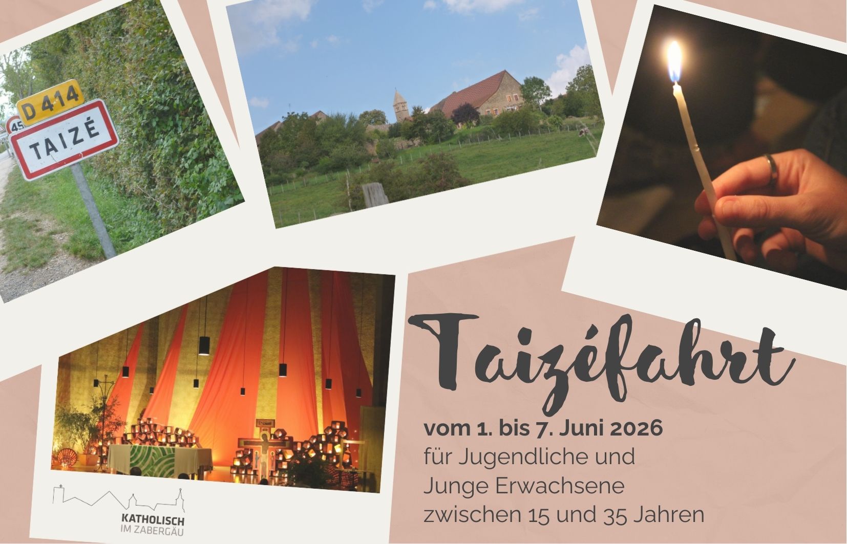 Taizé Zabergäu Werbung Bild